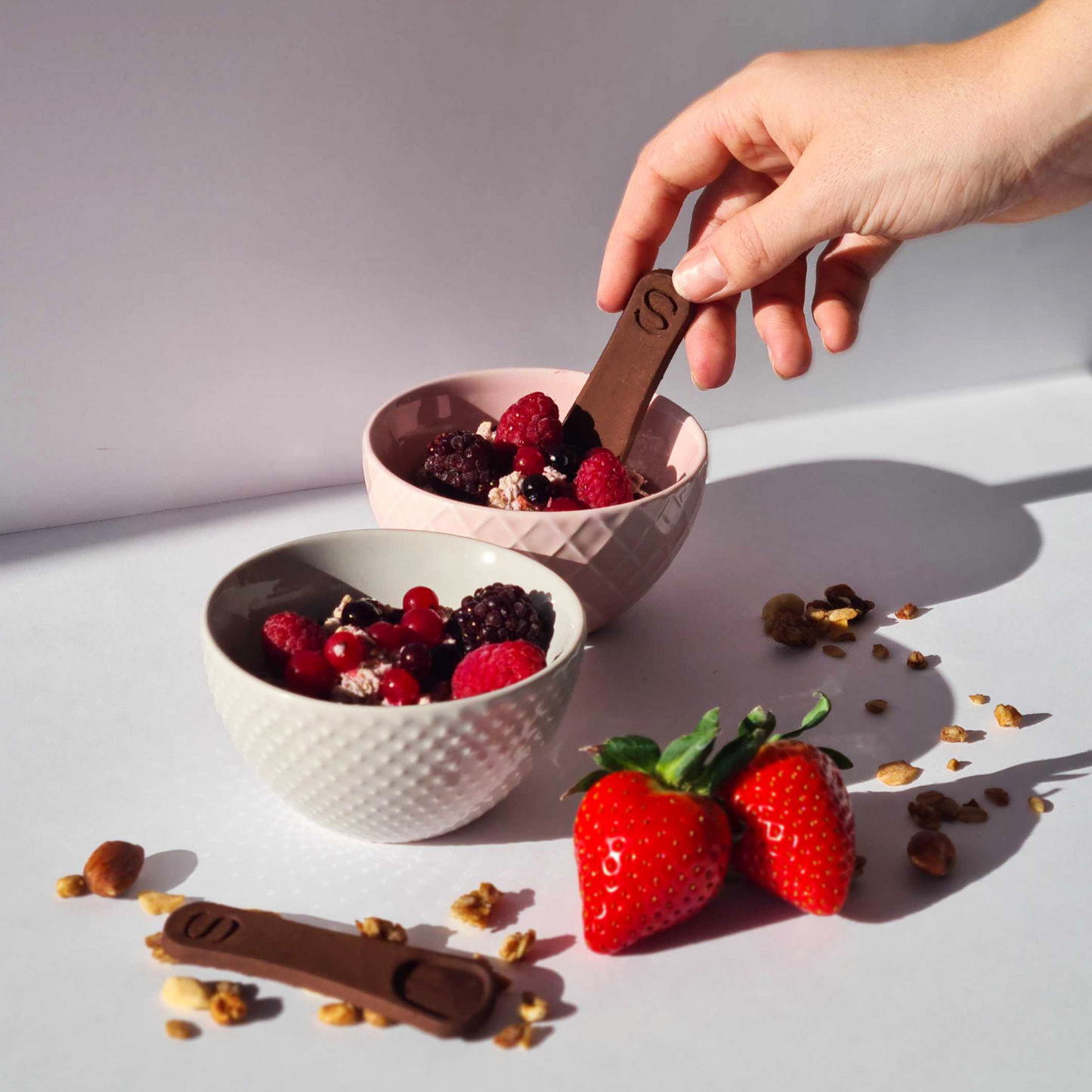 Edible Chocolate Dessert Spoon - Edibles